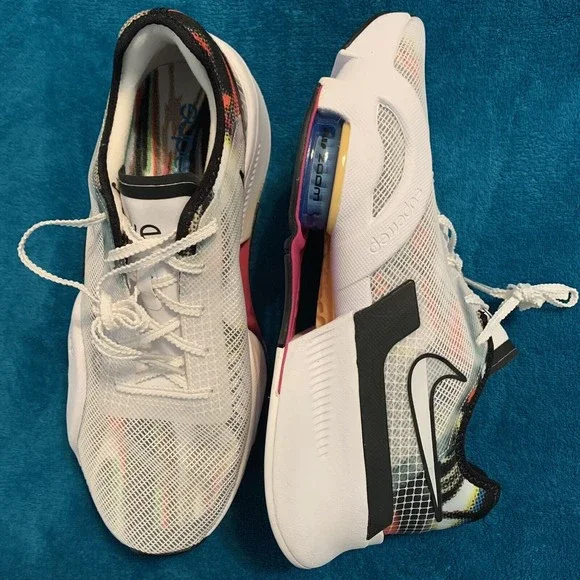 Nike Air Zoom Superrep 3 White Black Photo Blue DC9115-109 Men’s Size 7 - Picture 1 of 9